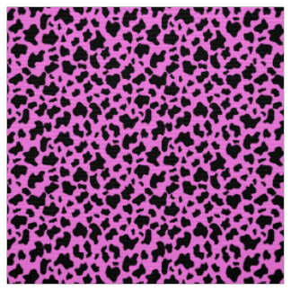 Custom colour animal print [pink] fabric