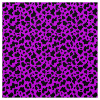 Custom colour animal print [purple] fabric