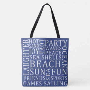 Custom Colour Beach House bags