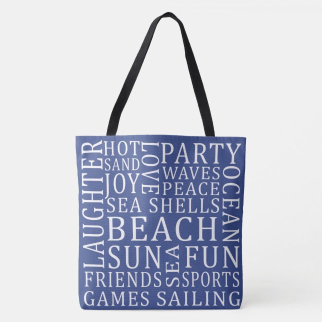 Custom Colour Beach House bags (Front)