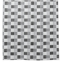 Custom Colour Boxy Crisscross Pattern