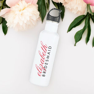 Custom Colour Bridesmaid 710 Ml Water Bottle