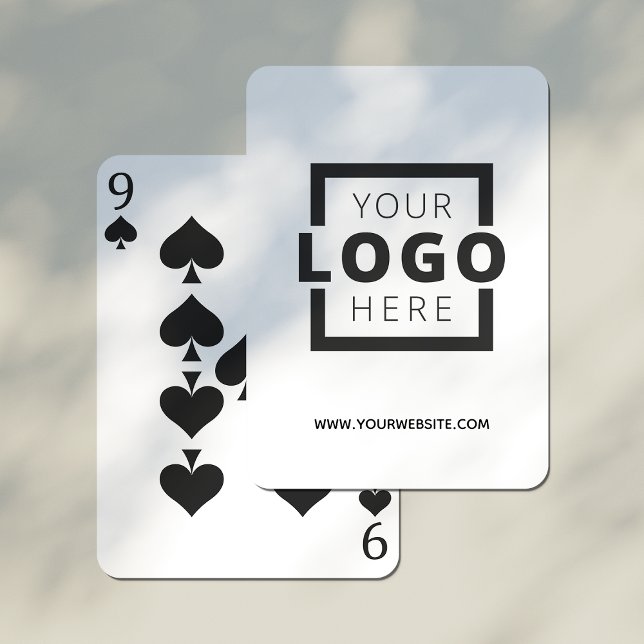 Custom Colour Business Logo Promotional Branded Playing Cards (Creator Uploaded)