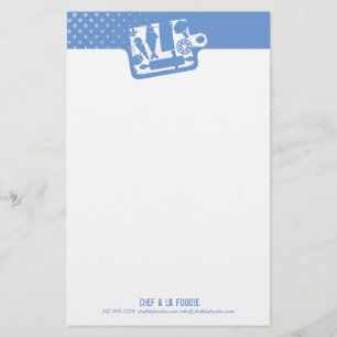 Custom colour cutting board food utensils menu