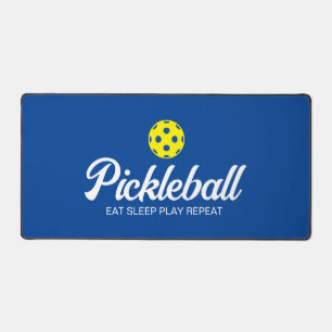 Custom colour desk mat for pickleball lover