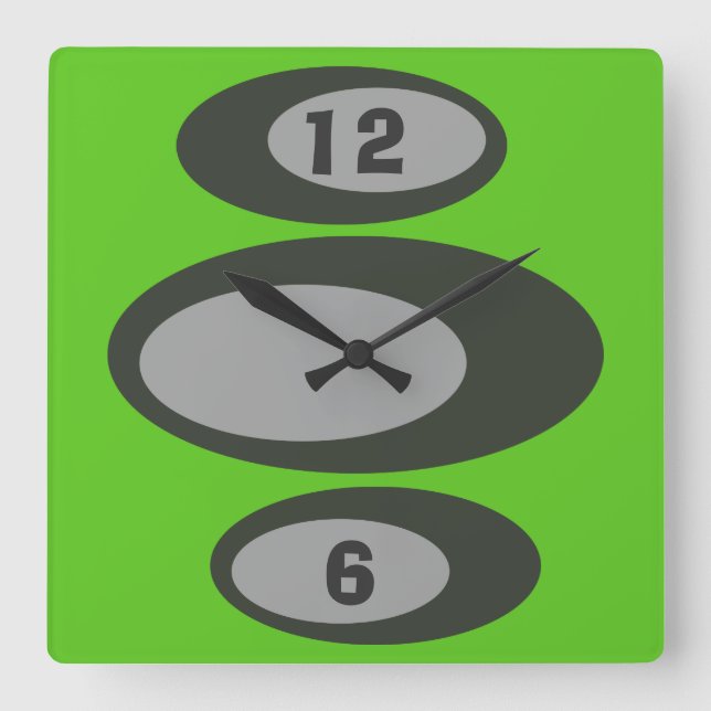 Custom Colour - DIY Retro Clocks (Front)