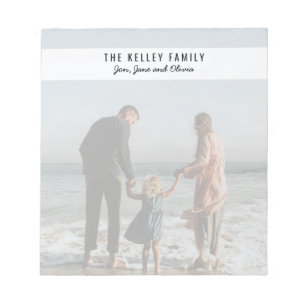 Custom Colour Full Photo Personalised Notepad