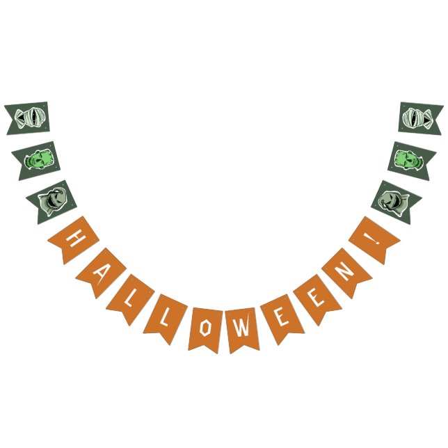 Custom colour Halloween banner (All)