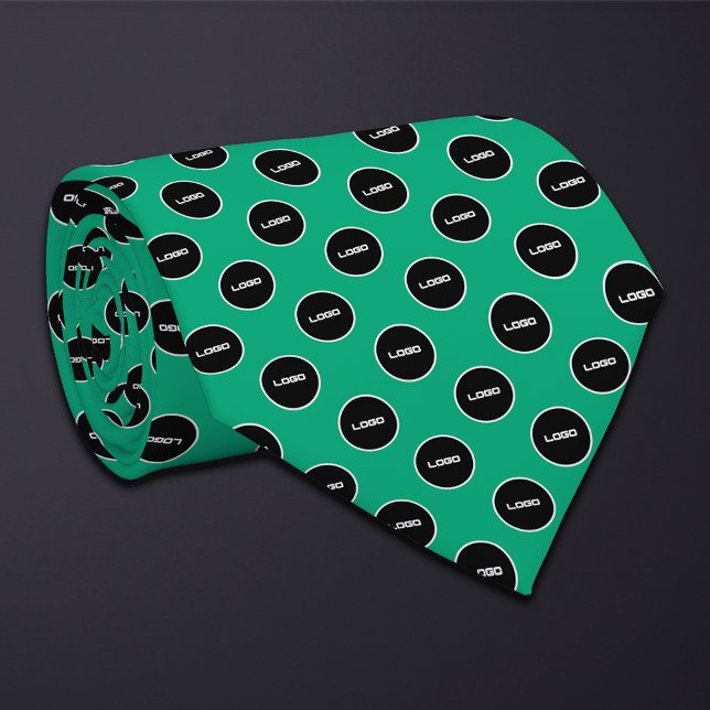 Custom Colour Logo (Square or Round Logo) Tie (Creator Uploaded)