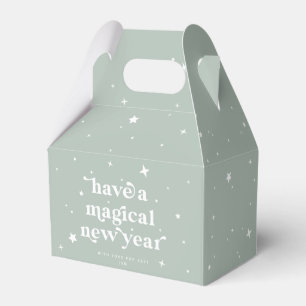 Custom Colour Magical New Year + Stars Favour Box