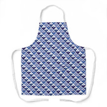 Custom Colour Modern Triangle Pattern