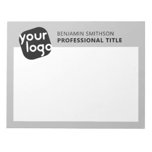 Custom Colour Name Title Add Your Logo Here Brande Notepad