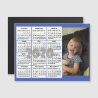Custom Colour Photo Mini Calendar