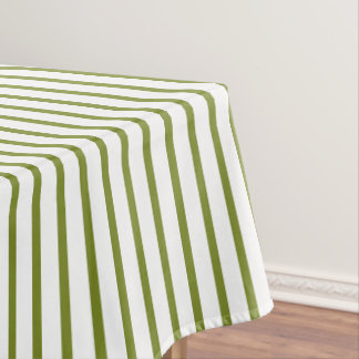 Custom Colour Pinstripe Pattern Tablecloth