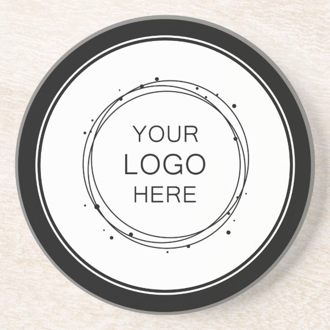 Custom Colour Promotional Business Logo Branded Coaster (Front)
