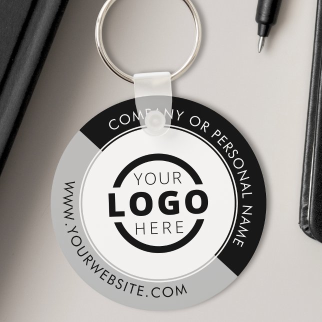 Custom Colour Promotional Business Logo Branded Key Ring (Creator Uploaded)