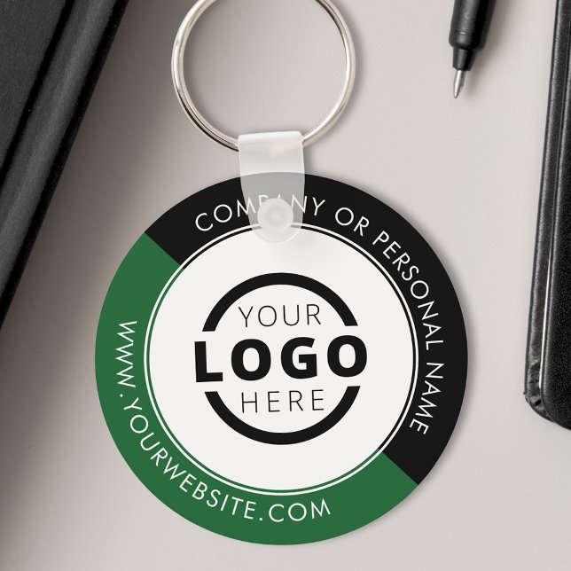 Custom Colour Promotional Business Logo Branded Key Ring (Creator Uploaded)