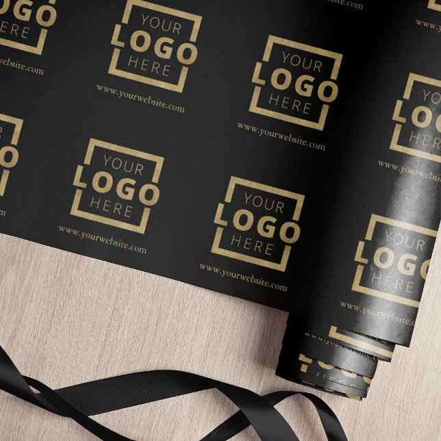 Custom Colour Promotional Business Logo Branded Wrapping Paper (Creator Uploaded)