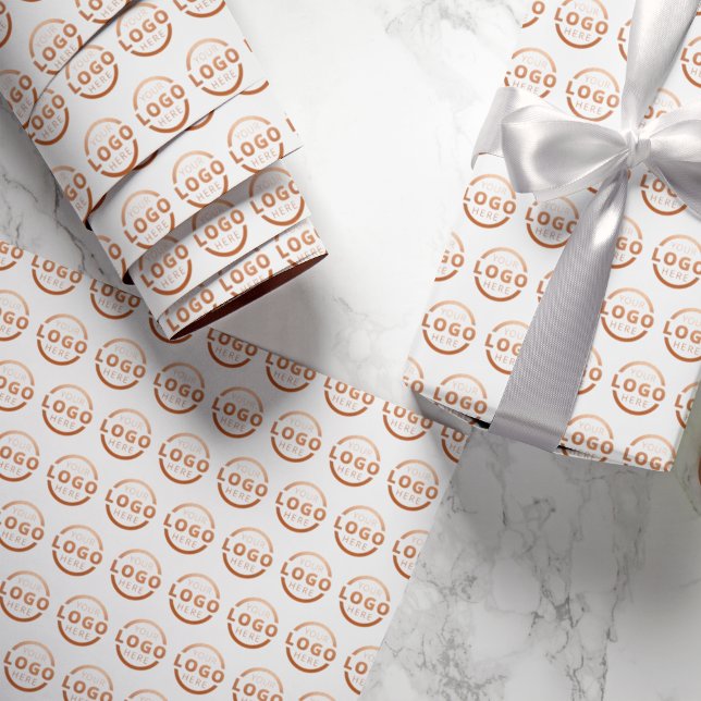 Custom Colour Promotional Business Logo Branded Wrapping Paper (Creator Uploaded)