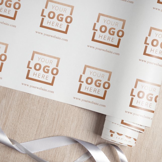 Custom Colour Promotional Business Logo Branded Wrapping Paper (Creator Uploaded)
