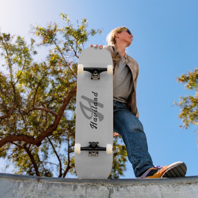 Custom Colour Skateboard with Name HAMbyWG (Outdoor 1)