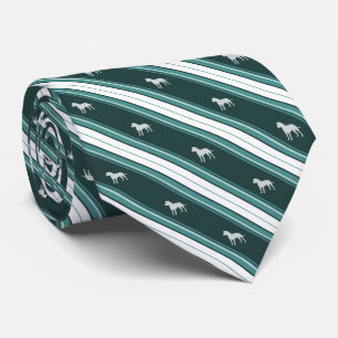 Custom Colour Staffordshire Bull Terrier Stripe Tie