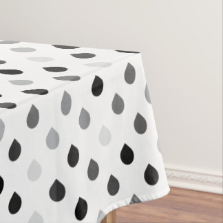 Custom Colour Teardrop Pattern Tablecloth