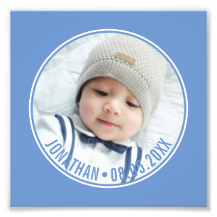 Custom Colour with Custom Photo and Text