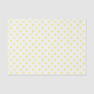 Custom Colour Yellow Polka Dot Tissue Paper