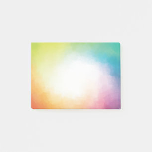 Custom Colourful Abstract Artwork Modern Template Post-it Notes