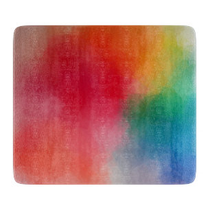 Custom Colourful Abstract Blank Modern Template Cutting Board