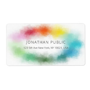 Custom Colourful Abstract Elegant Template Modern