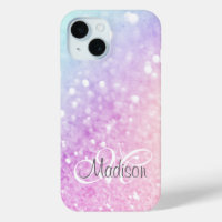 Custom Colourful Glitter Iridescent Elegant