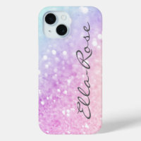 Custom Colourful Glitter Iridescent Elegant