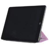 Custom Colourful Glitter Iridescent Elegant iPad Air Cover (Folded)