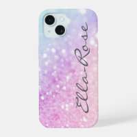 Custom Colourful Glitter Iridescent Elegant