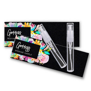 Custom Colourful Perfume Tester Strip Mini Business Card