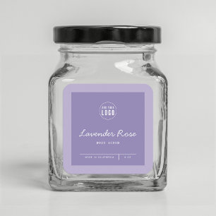 Custom Colours Add Logo Script Lines Product Label