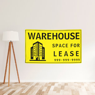 Custom Commercial Warehouse Space for Lease Banner