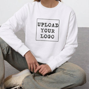Custom Company Branded Business Logo Crewneck Sweatshirt