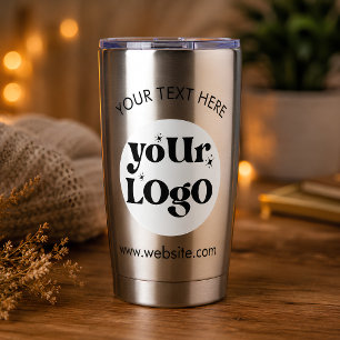 Custom Company Branded Business Logo Insulated Tumbler