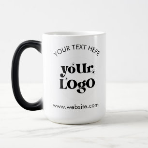 Custom Company Branded Business Logo Magic Mug