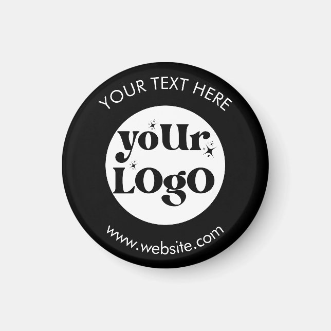 Custom Company Branded Business Logo Magnet (Front)
