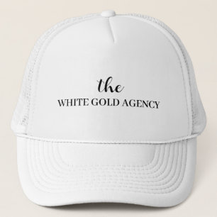 Custom Company Branded Corporate Identity Style Trucker Hat