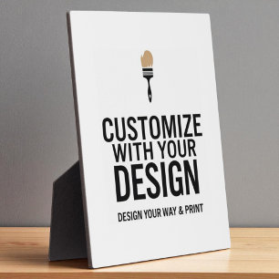 Custom Company Branded Personalised Minimalist Plaque
