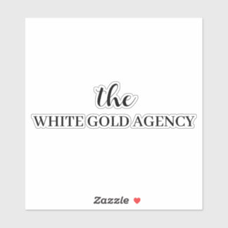 Custom Company Branding Business Name Sticker