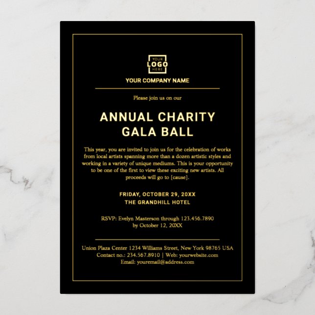 Custom Company Business Corporate Event Party (Front)