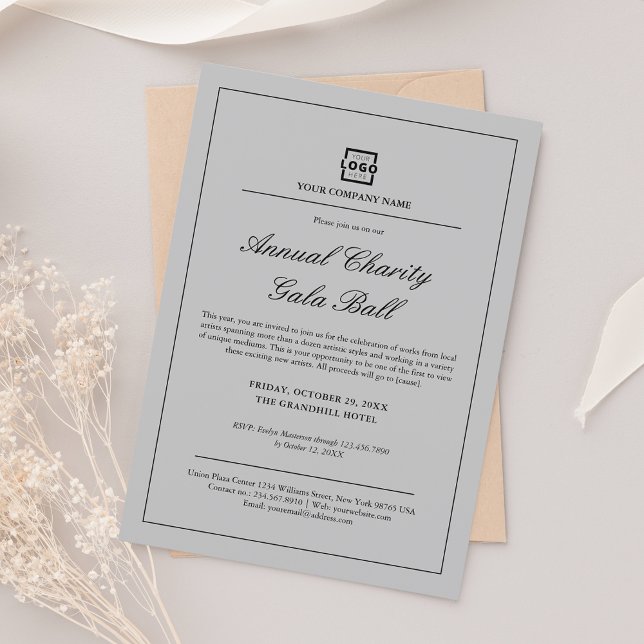 Custom Company Business Corporate Event Party Invitation (Creator Uploaded)