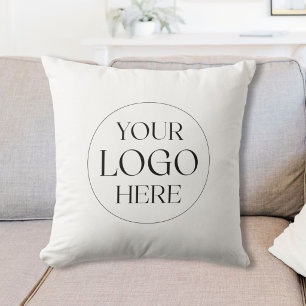 Custom Company Business Logo Branded Promotional Cushion