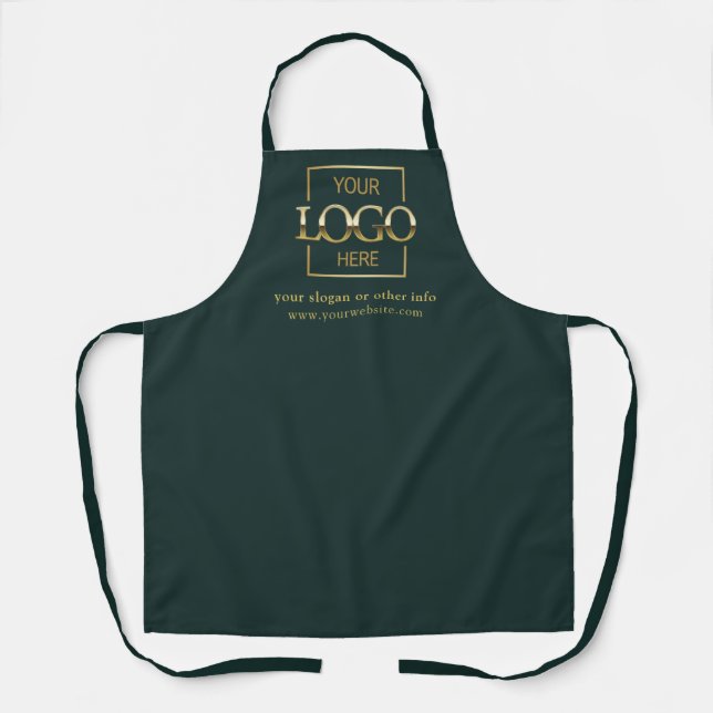 Custom Company Business Logo Corporate Branding Ap Apron (Front)